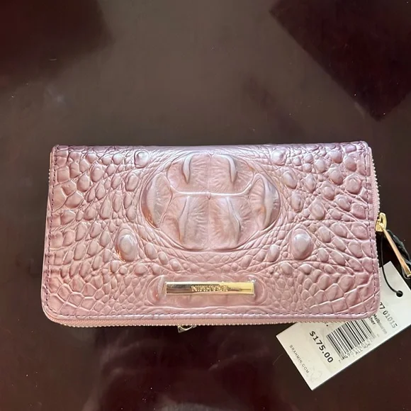 Brahmin Suri Mellow Rose Melbourne wallet - Picture 1 of 8